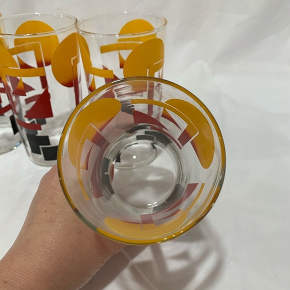 Vintage retro unique drinking glasses - Picture 8 of 8